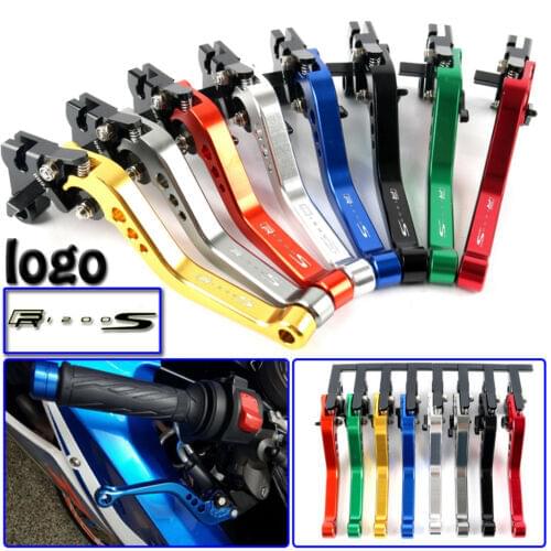 Motorcycle CNC Aluminum Brake Clutch Levers Adjustable Short Lever for BMW R1200 R1200S 2006-2008 R1200ST 2005-2008