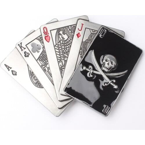 Skull skeleton belt buckle Belt DIY accessories Western cowboy style Smooth belt buckle Punk rock style k30