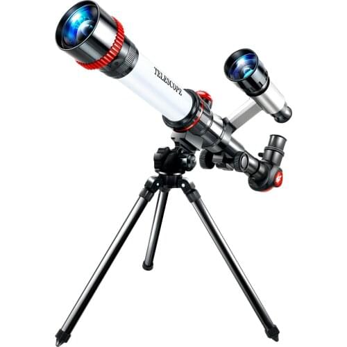Childrens Science Telescope Astronomical Monocular 20x 30x 40x Telescopic Monocular Refractor Space Spotting Scope#g30