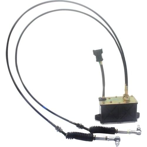 E320D 320D Excavator throttle motor 227-7672 with double cable, 7 pins, 6 month warranty