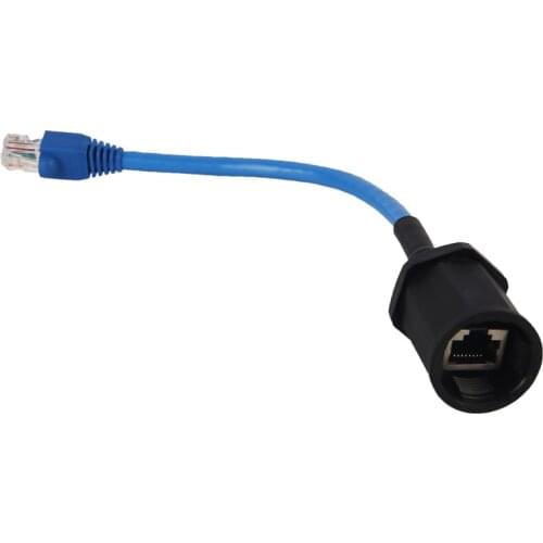IP68 Ethernet LAN Wire RJ45 Waterproof Terminal Connector Quickly Connected shield Cable 25mm Sealed Retardant Junction Boxes