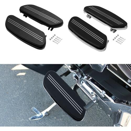 Motorcycle Rider Footboard Kit For Harley FL Softail 1986-2017 Touring Road King Street Electra Glide 1986-2020 Streamliner