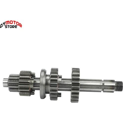 LF150cc Engine Transmission Gear Box Main Shaft kit For Lifan 150 150cc 1P56FMJ Horizontal Kick Starter Engines Dirt Pit Bikes
