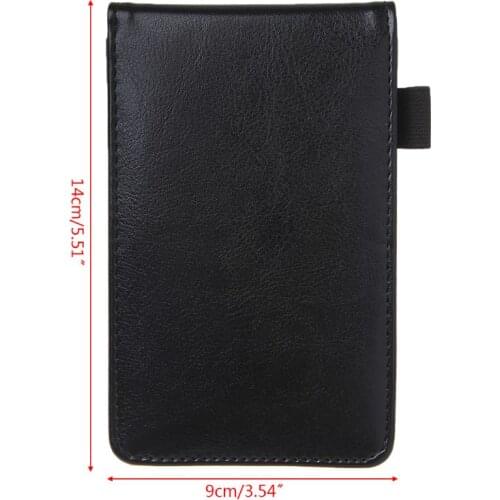 Multifunction Pocket Planner A7 Notebook Small Notepad Note Book Leather Cover Business Diary Memos Office School Supplies