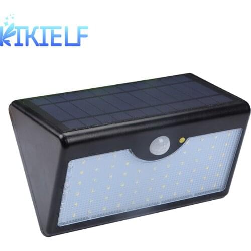 60led solar wall light solar lamps outdoor waterproof PIR motion sensor led garden security party solar light 5 modes
