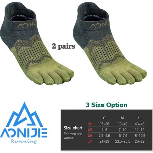 Toe Socks 2021 New CoolSpec Run Lightweight No-show Blister prevention Five Fingers Running Basketball Pilates Yoga Socks Men