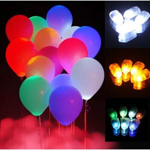 New Arrival Light Up LED Balloon Lights Bullet Design Colorful Paper Lantern Lamp Light For Wedding Christmas Party Decoration