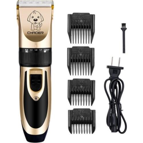 Rechargeable Low-noise Cat Dog Hair Trimmer Electrical Pet Hair Clipper Remover Cutter Grooming Pets Haircut Machine