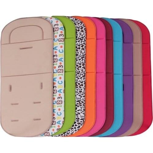 Stroller Seat Cushion Children Stroller Car Cart High Chair Seat Trolley Four Seasons General Soft Mattress Stroller Cushion Pad