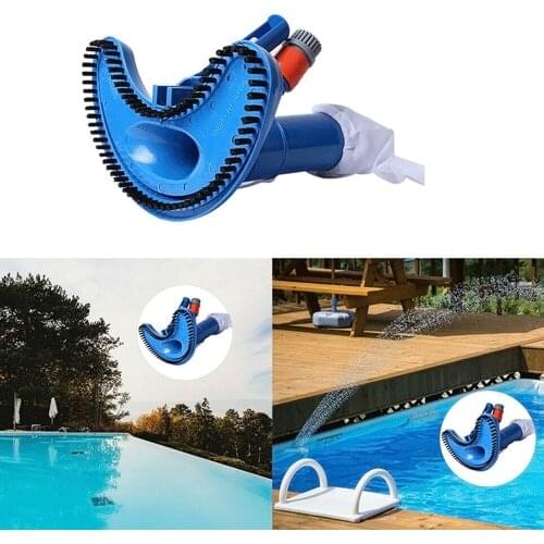 Pool Cleaner Portable Swimming Pool Pond Fountain Vacuum Brush Cleaner Cleaning Tool Outdoor Hot Tubs Accessories Garden Supplie