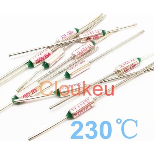 RY Tf 230C 250V10A Metal temperature fuse 230 Centigrade