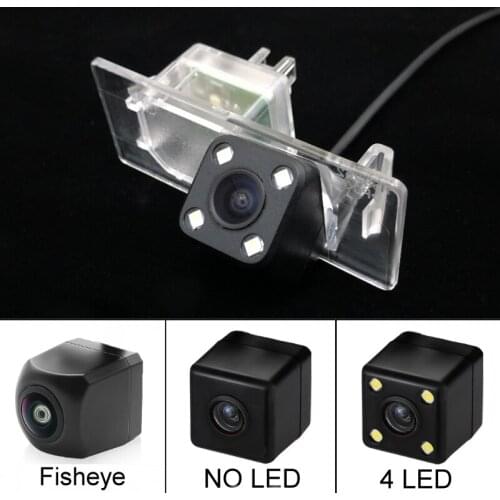 Fisheye Sony for Seat Arona Alhambra Ateca Leon 2013-2019 Car Rear View Camera reverse Backup Parking Camera LED Night Vision