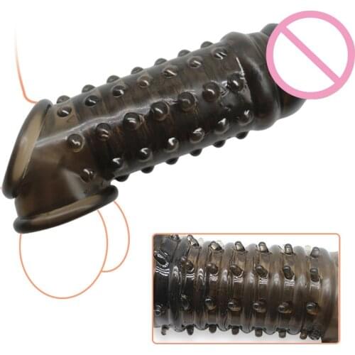 Sex Toys Men Condoms Goods For Of Adult Extender Sleeve For Penis Cock Ring Lock Sperm Sex Products For Adult Intimate Goods