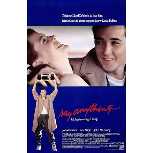 Say Anything Movie Art Silk Poster Print 24x36inch