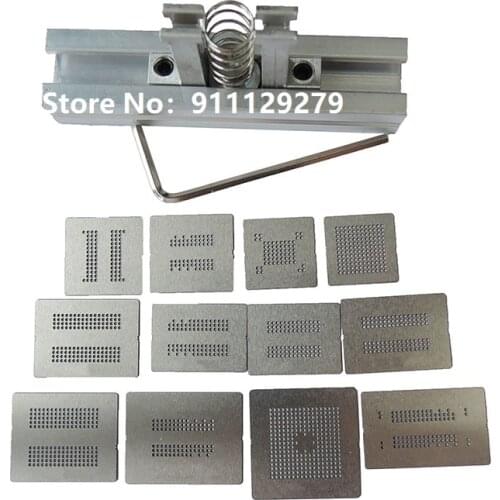 Memory Direct Heat BGA Reballing Stencils Template Holder Jig For DDR1 DDR2 DDR3 DDR5 DR2-3 DDR3-2 GDDR5 Welding Rework Repair