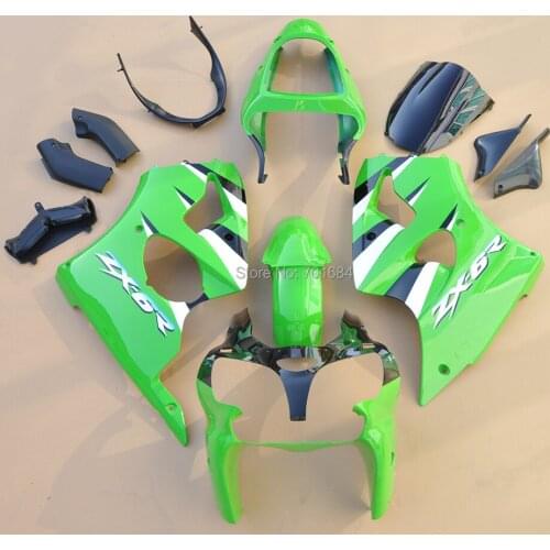 UV Paint Motorcycle Bodywork Fairing Injection Mold For Kawasaki Ninja ZX6R 636 00-02 01 ZZR600 [CK1130]