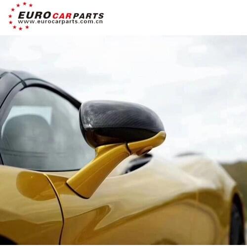 High quality dry carbon 540C 570S 600LT 650S 720S car rear mirror rearview mirror cover