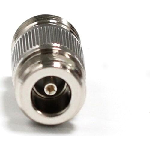 1pc N Female Jack to N Female Jack RF Coax Adapter Convertor Straight Nickelplated NEW Wholesale