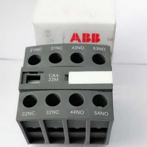 ABB Front-mounted instantaneous auxiliary contact blocks CA4-22M