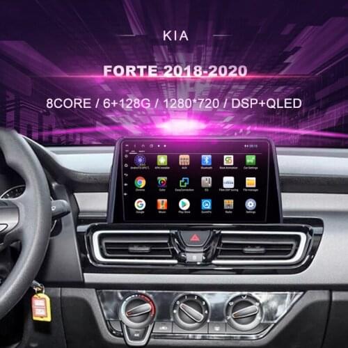 Car DVD For Kia Forte ( 2018-2020) Car Radio Multimedia Video Player Navigation GPS Android 10.0 Double Din
