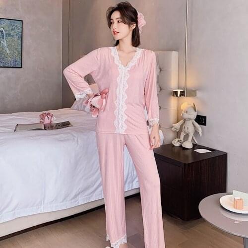 ChicNymph Women's Long Pajamas