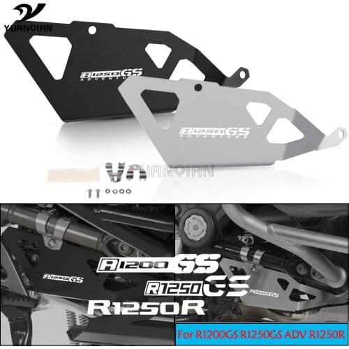 For BMW R1250 R1200 GS Adventure R1200 GS LC ADV R1250R Black Exhaust valve controller guard Flap Control Protection Guard Cover
