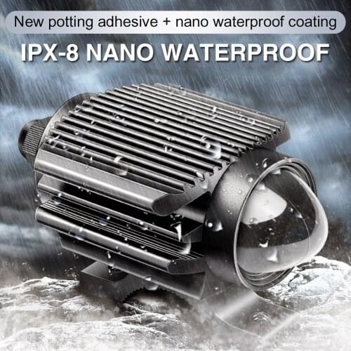 Motorcycles Headlight Working Spot Light LED Lamp Waterproof Motorcycle Headlight Turn Signal Light Head Lamp