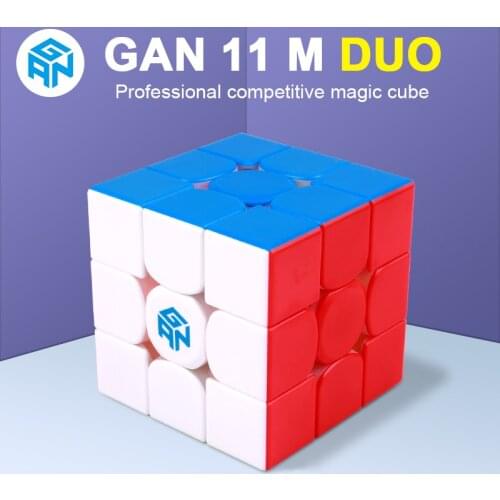 GAN 11 M DUO Magnetic Magic Speed Cube Stickerless GAN11M Duo Magnets Puzzle Cubes GAN11 M Duo Educational Toys For Children