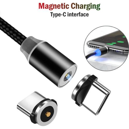 Magnetic Charging Adapter Cable for Samsung Galaxy A12 A22 A32 A42 A52 A72 5G F12 F52 F62 F41 USB Type C Connector Magnet Plug