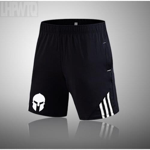 New Spartan Sports Shorts Mens Fitness Sports Leisure Fitness Outdoor Training Basketball Running Shorts MMA Boxing Shorts
