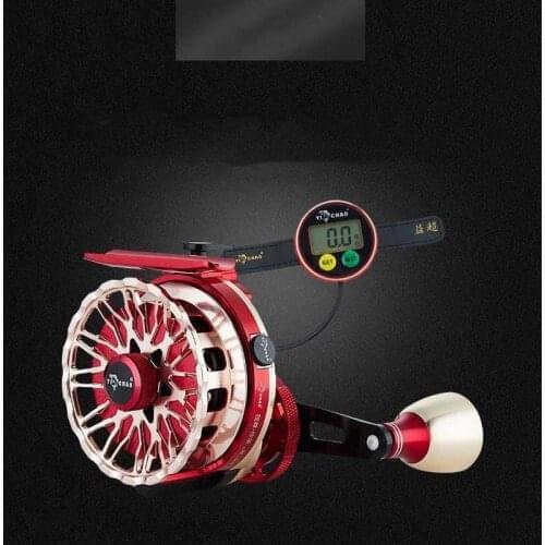 Yichao Raft Zun inherits micro-lead and heavy lead at will, magnetic slow-down digital display raft fishing reel