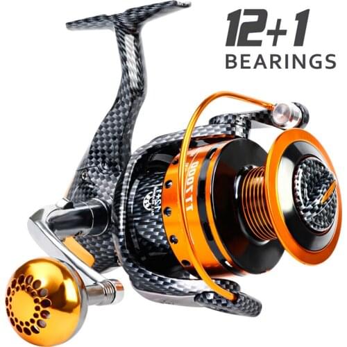 Sougayilang 1000-7000 Series Carp Fishing Reel Spinning Reels Freshwater Saltwater for Carp Sea Fishing Reel Fishing Tackle