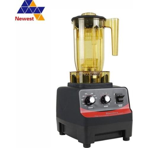 Heavy Duty Ice Blender Soybean Milk Machine 1800W Commercial Ice shaver Blender Mixer 1.2L Juice Mixer 110V 220V