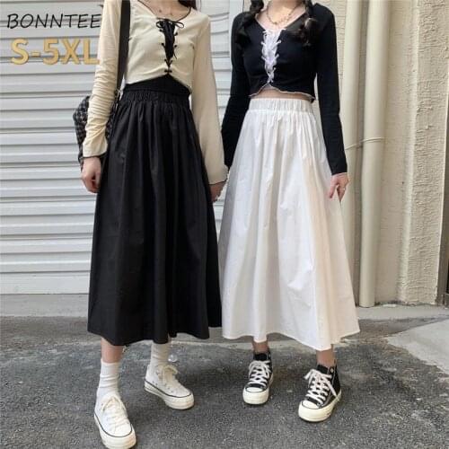 Skirts Women Cargo Plus Size S-5XL Streetwear Harajuku Popular BF Style Casual All-match Fashion Ulzzang Female Students Daily