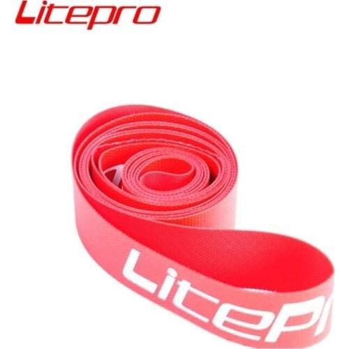 1 Pair LITEPRO Nylon Bicycle Tire Liner Rim Lining 14/16/18/20 Inch 406 451 Folding Bike Tire Cycling Accessories