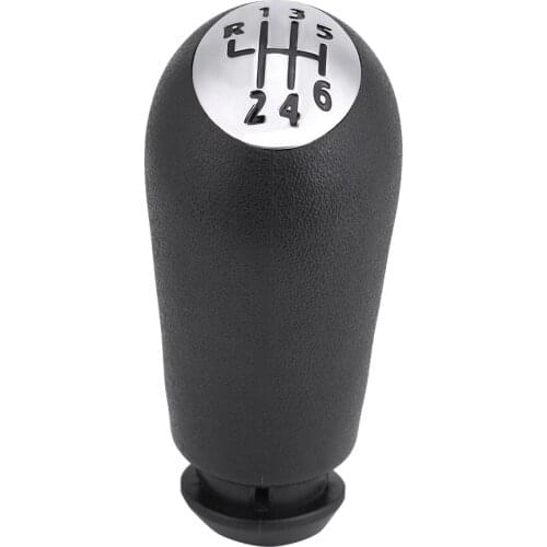 1pcs 6 Speed Car Gear Shift Knob for Renault Clio III 2005-2009 Megane II 2002-2009 Scenic II 2003-2006