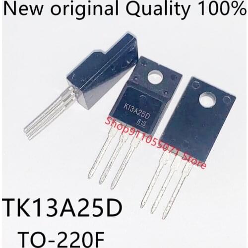 10PCS/LOT K13A25D TK13A25D TO-220F 250V 13A New spot hot sale