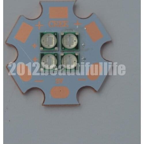 3V 6V 12V 3535 Ultra Violet 10W 365nm 395nm 420nm 380nm Power Led on 20mm Copper PCB