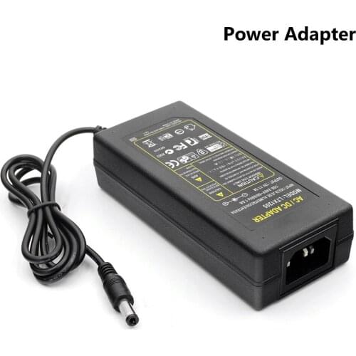 AC Converter Adapter DC 12V 5A LED Power Supply Charger for 5050 3528 SMD LED Light or LCD Monitor CCTV