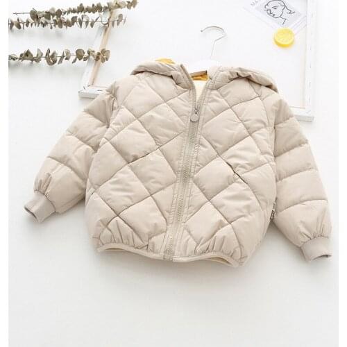 Kids Coats 2019 Winter Hooded Down Coat Snow Wear Jackets for Girl Kids Clothing Thicken Parkas 1 2 3 4 5 6 7 Years Girls Coat