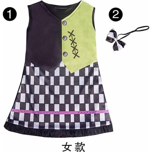 3-14Y Children Cosplay Mad Scientist Costume For Kids Boys Girls Halloween Carnival Party Stage Performance Clothes C50C97