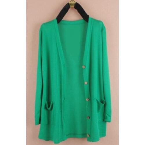 Large Size 5XL Cardigan Women Long Sleeve Knitted Sweater Female Shawl Cardigans Women Thin Coat Jacket Ladies Outerwear JW9669