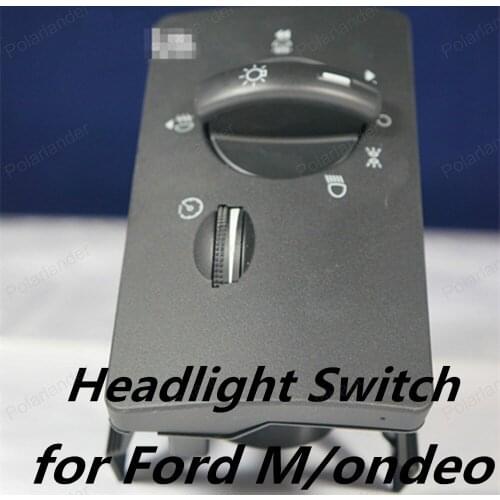 Polarlander Headlight On/OFF Switch Knob Button 4S7T13A024DD for F/ord M/ondeo Fog Headlight Lamp