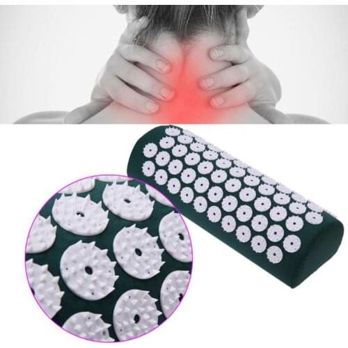 Acupressure Massager Pillow Relieve Body Foot Pain Stress Pain Massage Pad Cushion Body Massage Cotton Pillow Yoga Spa Mat