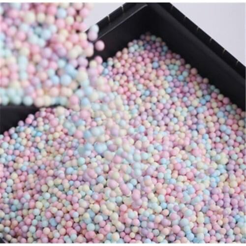 10g/bag Colorful Foam Ball Gift Box Filler Candy Box Gift Packing Supplies Birthday Party Decorations Wedding Flower Box Filler