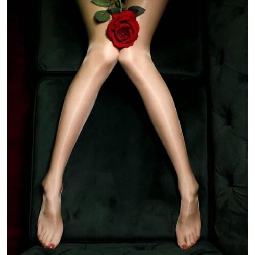 2021 10D Women Pearlescent Transparent Tights Female Glitter Stockings High Elastic Ladies Ultra Thin Shiny Seamless Pantyhose