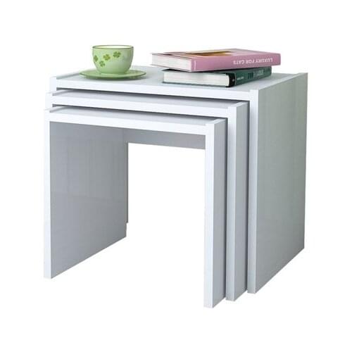 New Modern Modilayn Wood Zigon Coffee table White coffe table table basse