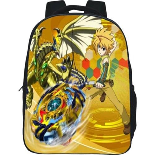 Personalized schoolbag for Children Cartoon Beyblade Burst Printed kindergarten Girls Boys School Bag Students Cute Book Bag