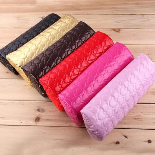 1pc Nail Art Pillow for Manicure Hand Arm Rest Pillow Cushion PU Leather Sponge Holder Soft Manicure Equipment Nail Salon Tools