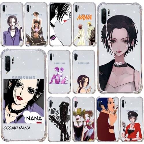 Oosaki Nana Sexy amine Phone Cases Transparent for Samsung s9 s10 s20 Huawei honor P20 P30 P40 xiaomi note mi 8 9 pro lite plus